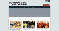 Desktop Screenshot of mnwomen.org